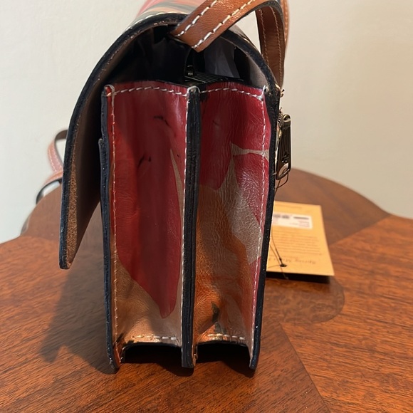 Patricia Nash Crossbody  Shoulder bag NWT Floral multicolored hand painted print - Picture 7 of 13